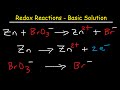 Balancing Redox Reactions in Chemistry