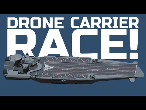 Drone Carrier Race! How can the US, UK, China, Iran, Turkey, Spain, and Brazil win this race?