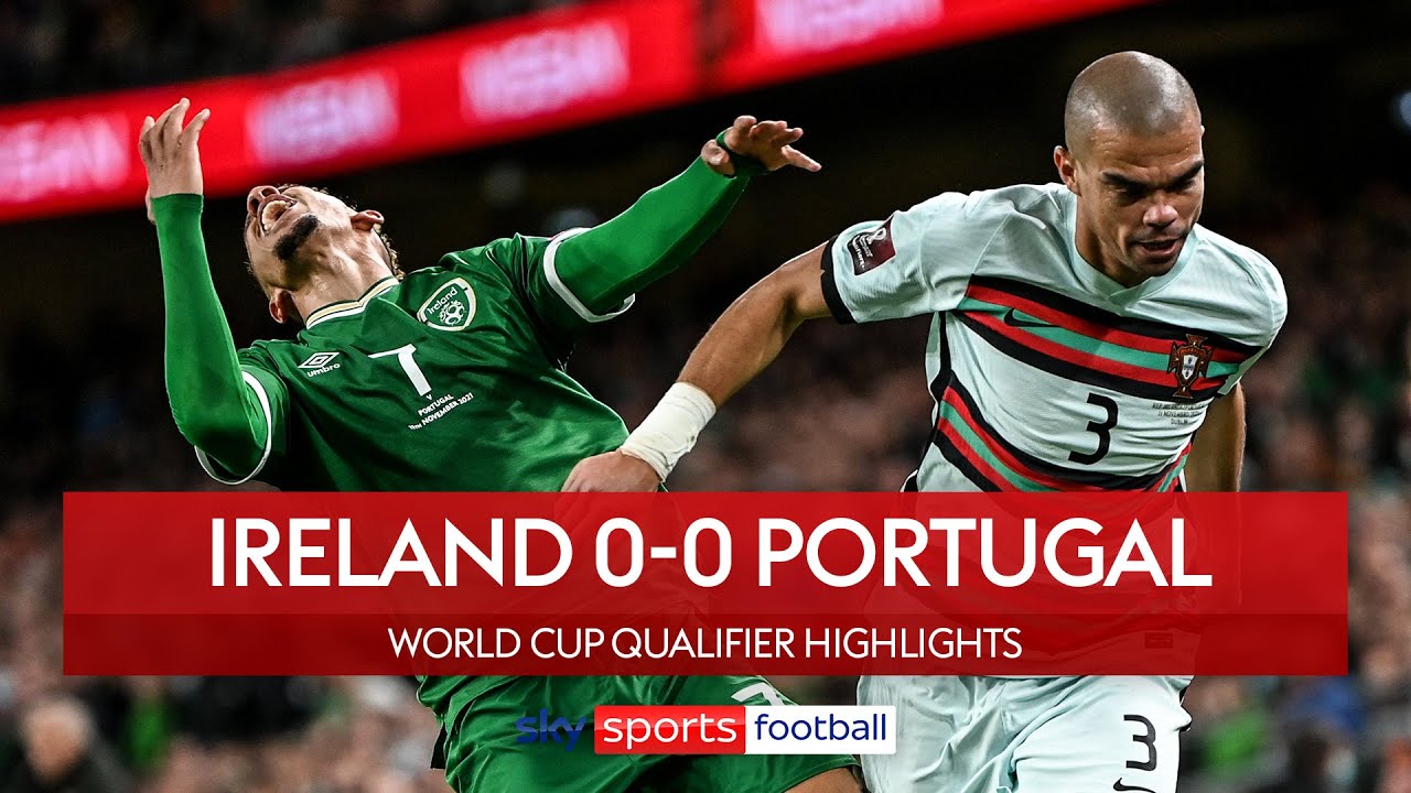 Pepe sees RED! | Rep. of Ireland 0-0 Portugal | World Cup Qualifier Highlights