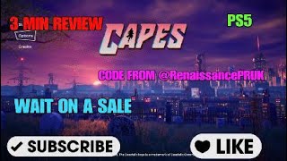 Vido-Test : Capes 3 Min Review