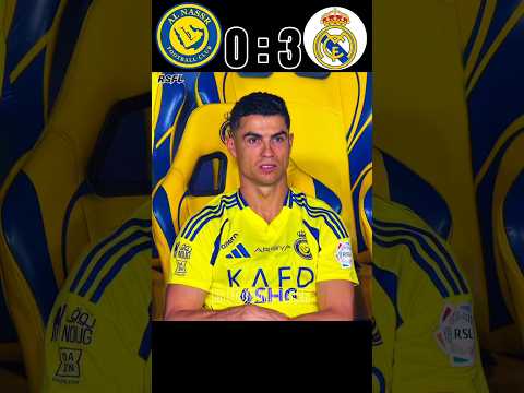 The Day Ronaldo Showed Mbappe & Vini jr 🤯 Al-Nassr vs real Madrid friendly match 2025 #football