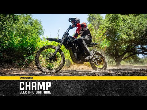 The Champ Electric Dirt Bike | Superhuman Bikes