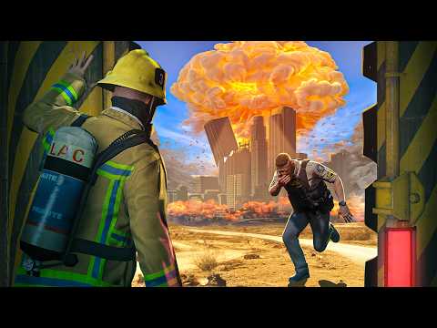 Surviving A NUCLEAR WAR in GTA 5 RP!