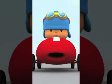 🏎 ¡CORRE POCOYO! ¡Cantemos Ven a la Carrera con Pocoyo y sus amigos! #pocoyo #venalacarrera #shorts