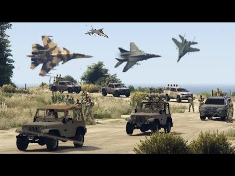 This Morning Ukraine attack on Russian Warship & Ukraine SU-37 jet Destroy Russian Air Carries |GTA5