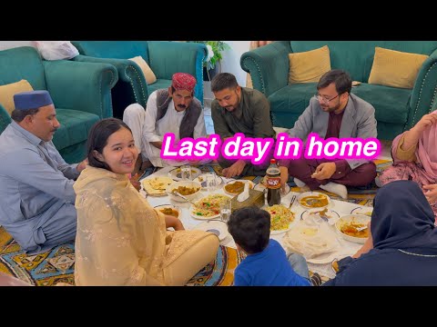 International trip✈️ | last day in home | Sitara yaseen vlog