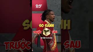 🌟 So sánh chỉ số ẩn vàng "Ảo thuật gia" trước và sau cập nhật. #FCOnline #UpdateH7