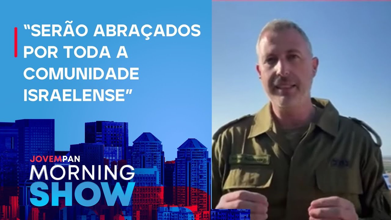 Qual é a SITUAÇÃO dos REFÉNS entregues pelo HAMAS a ISRAEL Porta voz da IDF EXPLICA
