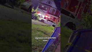 Police chase end in a crash in hartford #fyp #hartford #westend #westhartford