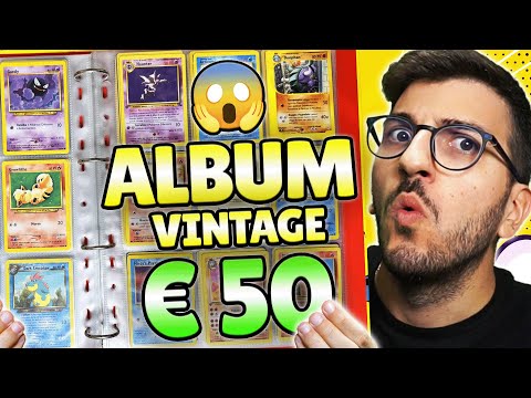 Ho TROVATO un ALBUM di CARTE POKEMON VINTAGE a €50,00