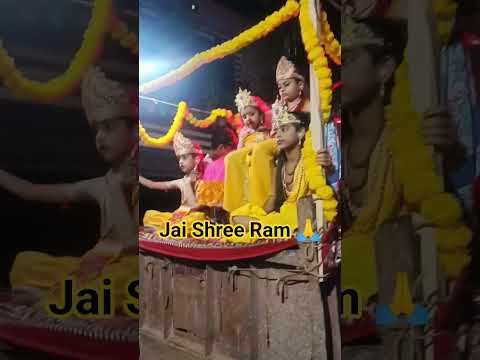 श्री राम जी की झांकी 🌸💫#trendingshorts #freerishta #youtubeshorts #ram #dussehra #viralvideo