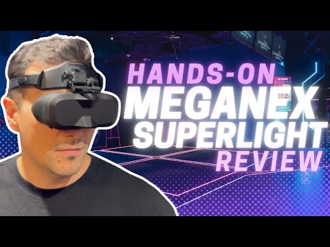 MeganeX Superlight 8K Hands-On Review: The microOLED VR ...