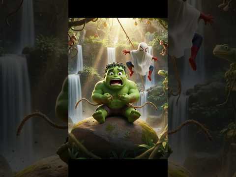 ghost spider #youtubeshorts #animatedcartoon #viral #avengers #cartton #hulk #spiderman #bhoot