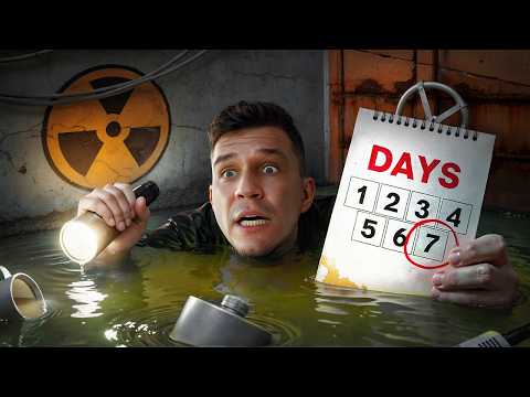 Я Провёл 7 Дней в Бункере под землёй!  Еле выжил! Не повторять!