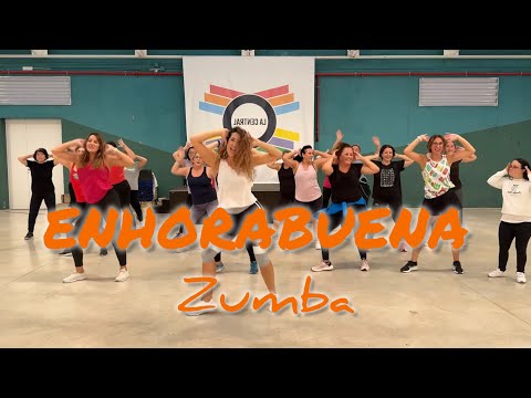 Enhorabuena Manuel Turizo Zumba - Coreografía María Carvajal #zumba #enhorabuena