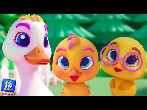 Cinco Patinhos Canção de Natação Divertida Canção de Ninar para Bebês por Kids Tv