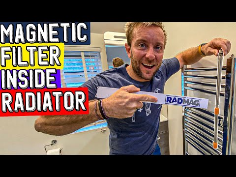 DIY Magnetic filter INSIDE Radiator - How to fit Radmag