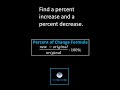 Understanding Percent Change