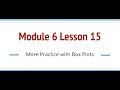 Understanding Box Plots and Variability