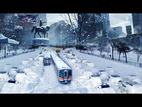 The USA is freezing! A monster snowstorm hits Pennsylvania and New York!