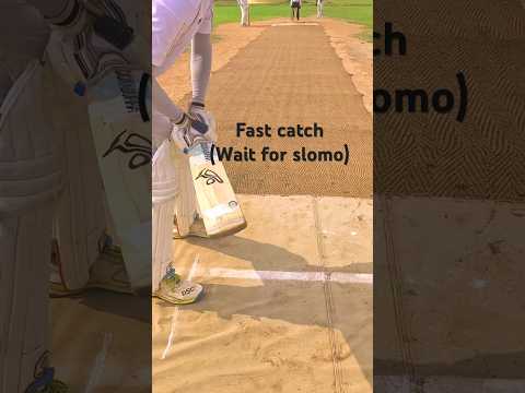 Fast catch (wait for slomo) full video :@gocricketpro6