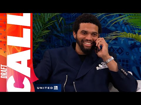 Caleb Williams gets the call from the Bears video clip