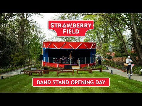 We donated a Bandstand to Strawberry Field