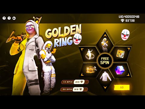 Anniversary Golden Criminal Ring🔥🥳|Less is More+Bonus Topup Event|Free Fire New Event | ff new event