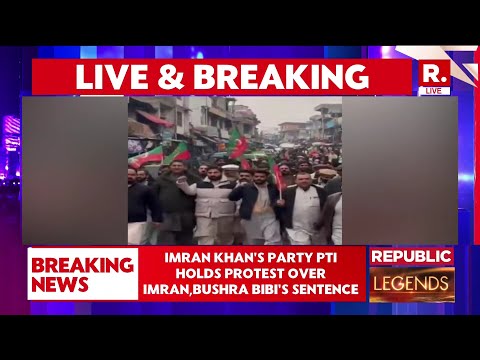 PTI Protest In Pakistan LIVE: Imran Khan's Party Holds Protest Over Imran, Bushra Bibi's Sentence