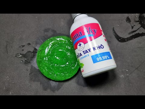 How to make slime with gel hand sanitizer gel corona season COVID