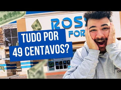 COMPRANDO ROUPA DE MARCA POR MENOS DE $1 NOS ESTADOS UNIDOS!! 😱🔥