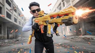 LTT Game Nerf Guns : SEAL X Winter Warriors Nerf Guns Fight The Shadow Syndicate Crime Operation
