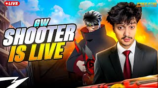 🔴LIVE Top 1 Grandmaster Push 🔥👑With GWS ARMY😎 - Free Fire Live !! #gwshooter #freefirelive