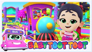 Bánh Xe Trên Tàu | Cưỡi Và Hát Bài Hát Giáo Dục Dành Cho Trẻ Mới Biết Đi - Baby Toot Toot
