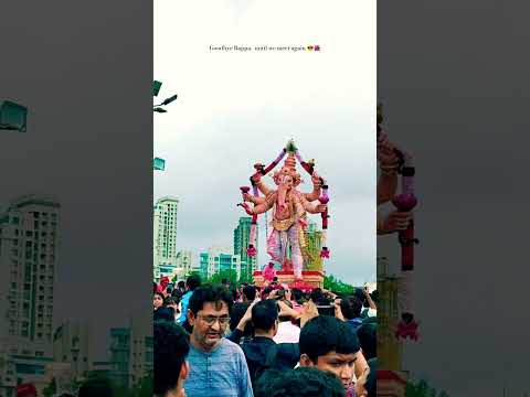 Mumbai, Mumbai Ganpati, Ganpati Visarjan, Lalbaugcha Raja, sad, Ganpati visarjan, Girgaon Chowpatty,