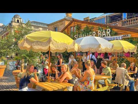 London’s Sizzling Summer: 31°C Heatwave Walk in the West End · 4K HDR London Tour 2025