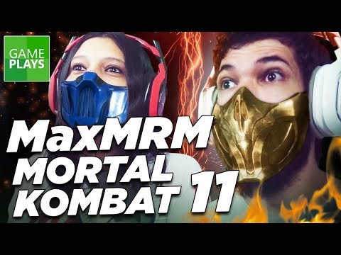 MaxMRM desafia a Pâm no MORTAL KOMBAT 11