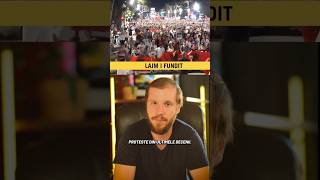 Revoluția Flamingo, Proteste în Albania