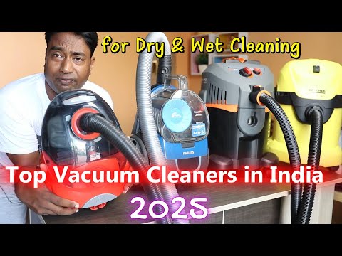 Top 5 Best Vacuum Cleaner in india 2025  || Full Comparison & Review with demo with Wet & Dry Test