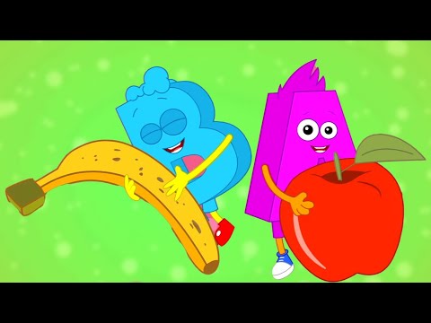 Apples and Banana Song for Kids, Nursery Rhymes And Baby Songs