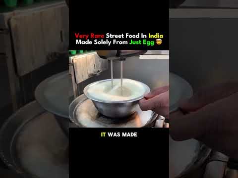 Very Rare Just Egg Made Food In India