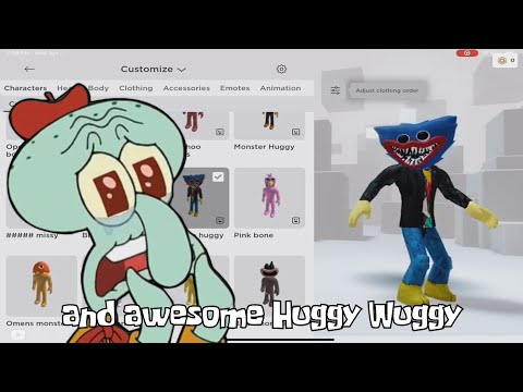Squidward if he had Roblox 😳