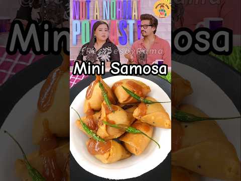 Bharti Singh Crispy Mini Samosa Viral Recipe #shorts #bhartisingh #samosa