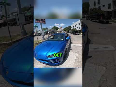 Lambo Driver Assaults Biker 😳