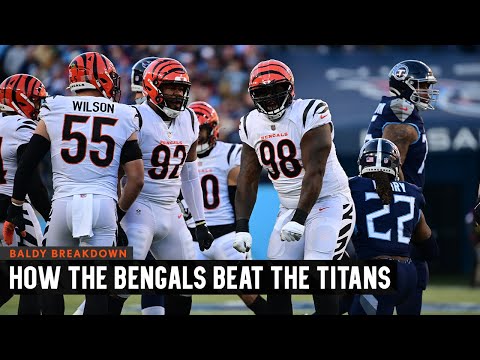 How the Bengals Beat the Titans to Advance to the AFC Championship | Baldy’s Breakdowns video clip