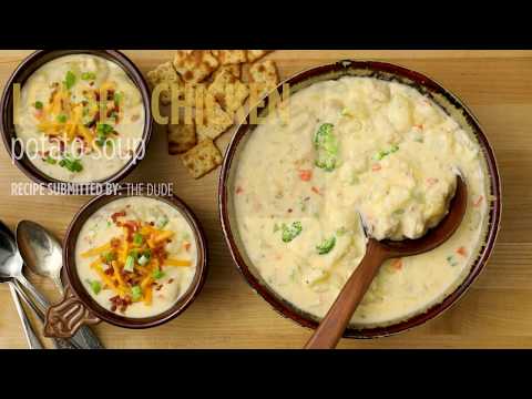 How to Make Loaded Chicken Potato Soup | Soup Recipes | Allrecipes.com