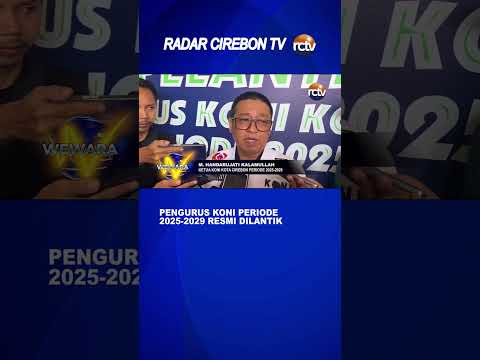 Pengurus Koni Periode 2025-2029 Resmi Dilantik