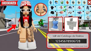 🔥 ¡CÓDIGOS SECRETOS de ROPA PILCHERA en BROOKHAVEN 2025! 😱
