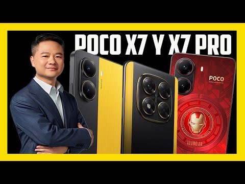 POCO "X7" y "X7 PRO" ¡¡YA ESTÁN AQUÍ!! (Presentación en ESPAÑOL)