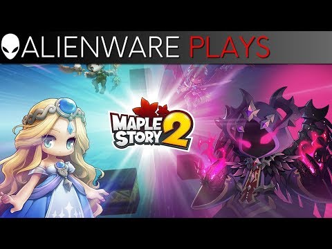 Alienware Plays MapleStory 2 - Gameplay on Area-51 Gaming PC